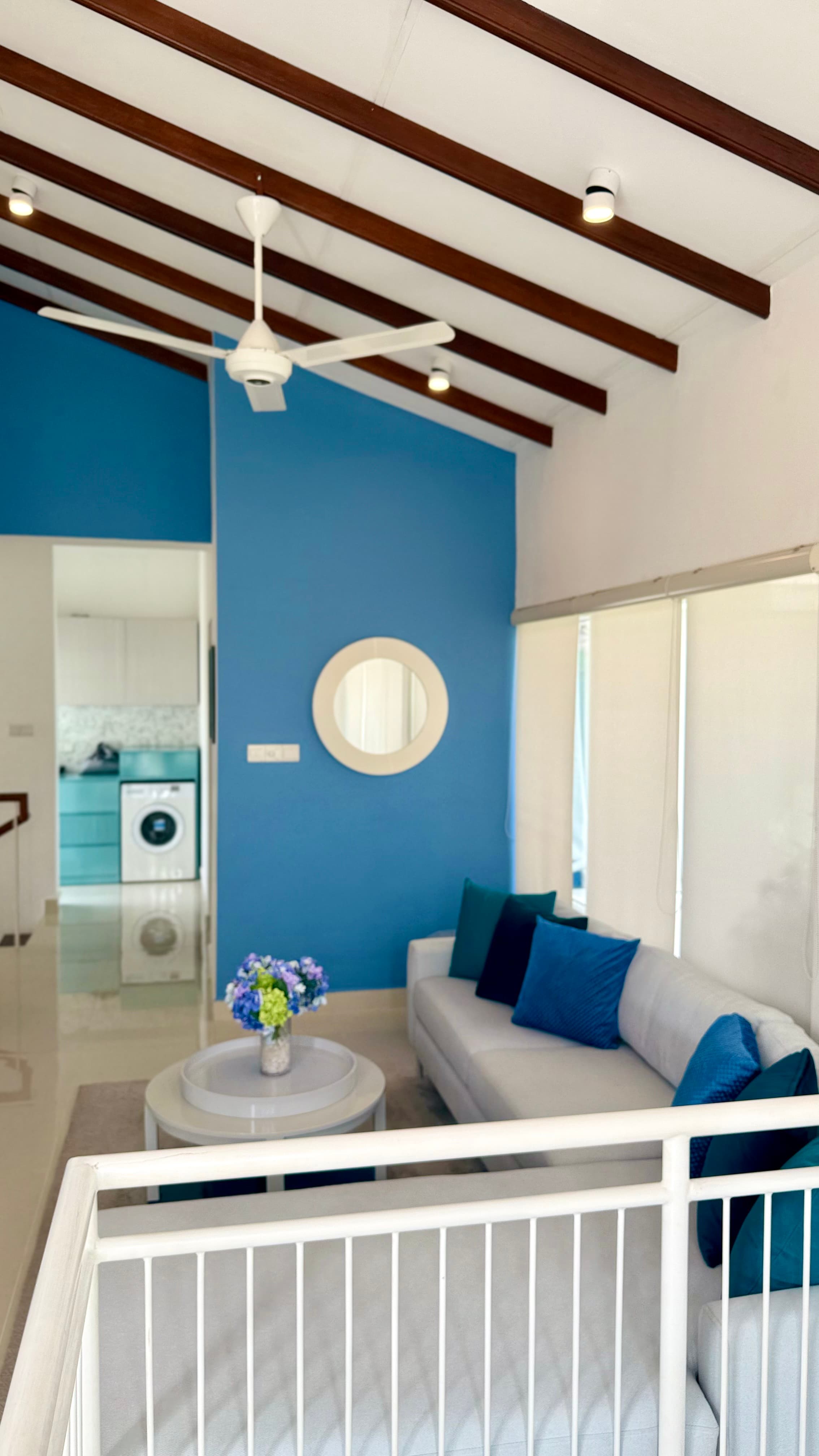 Villa 76 — open-plan living area